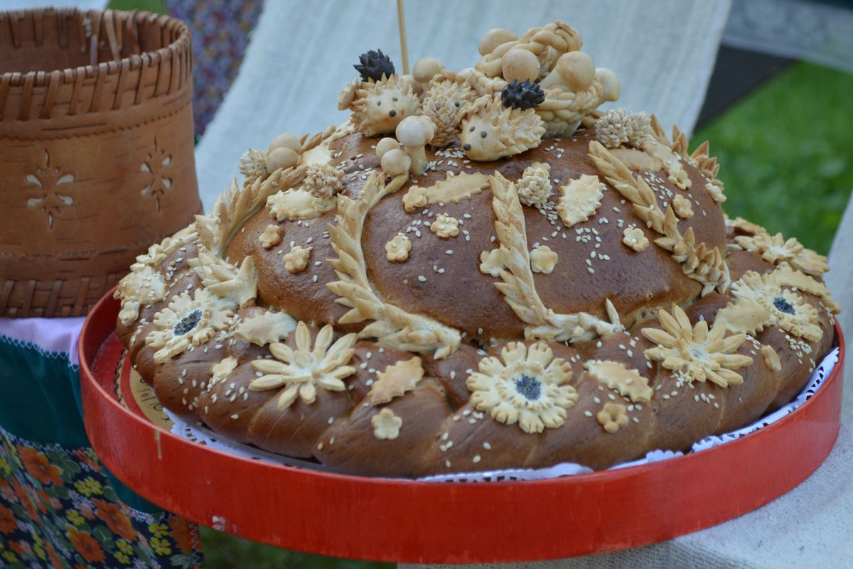 Свадебный хлеб каравай