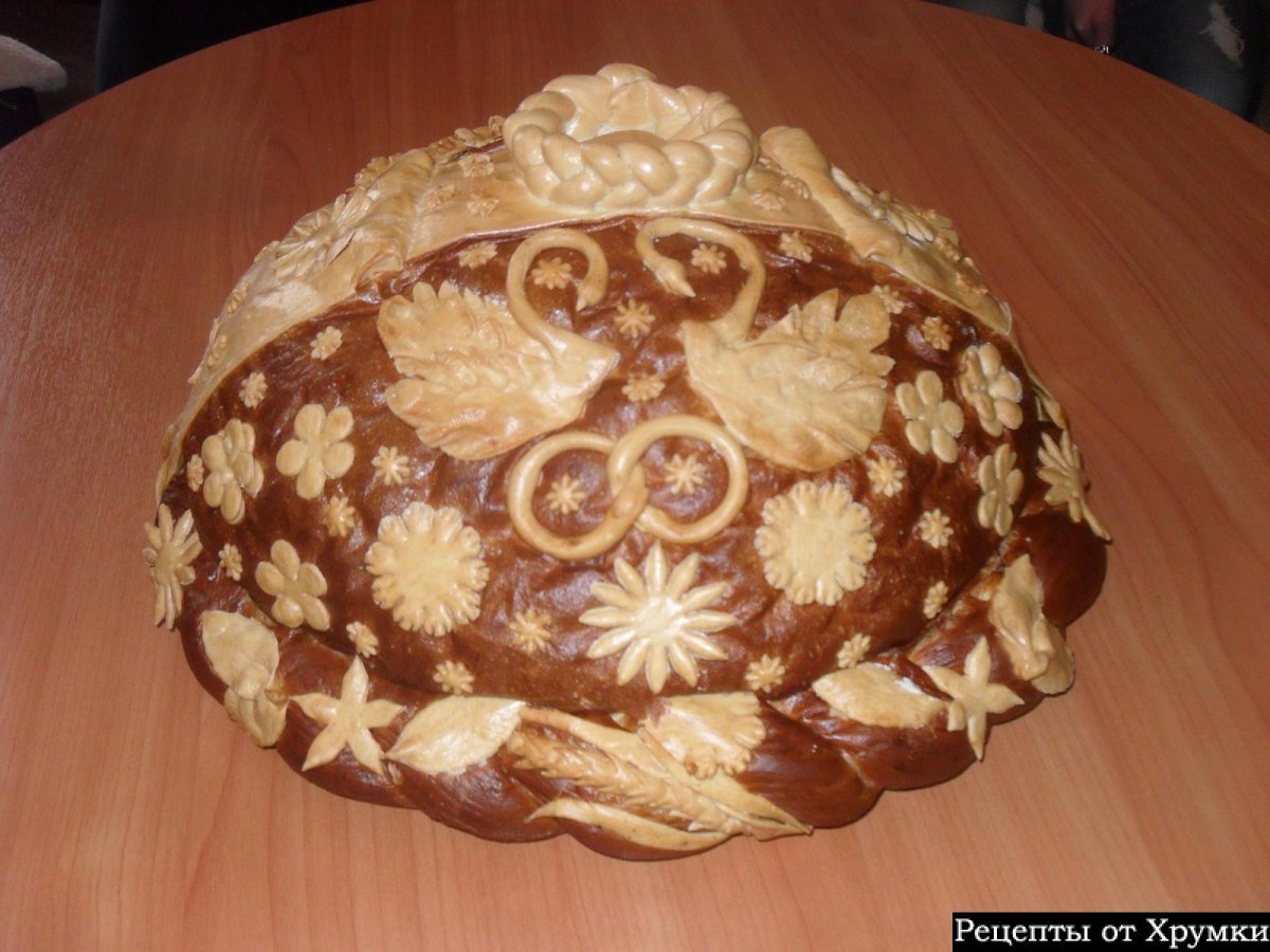 Каравай с косой