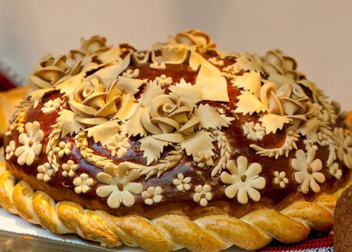 Каравай Ромашка на свадьбу