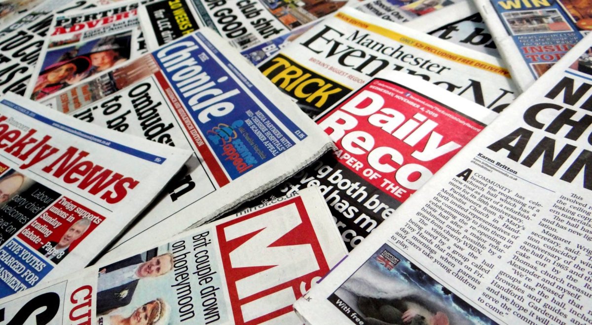 Текстура газеты