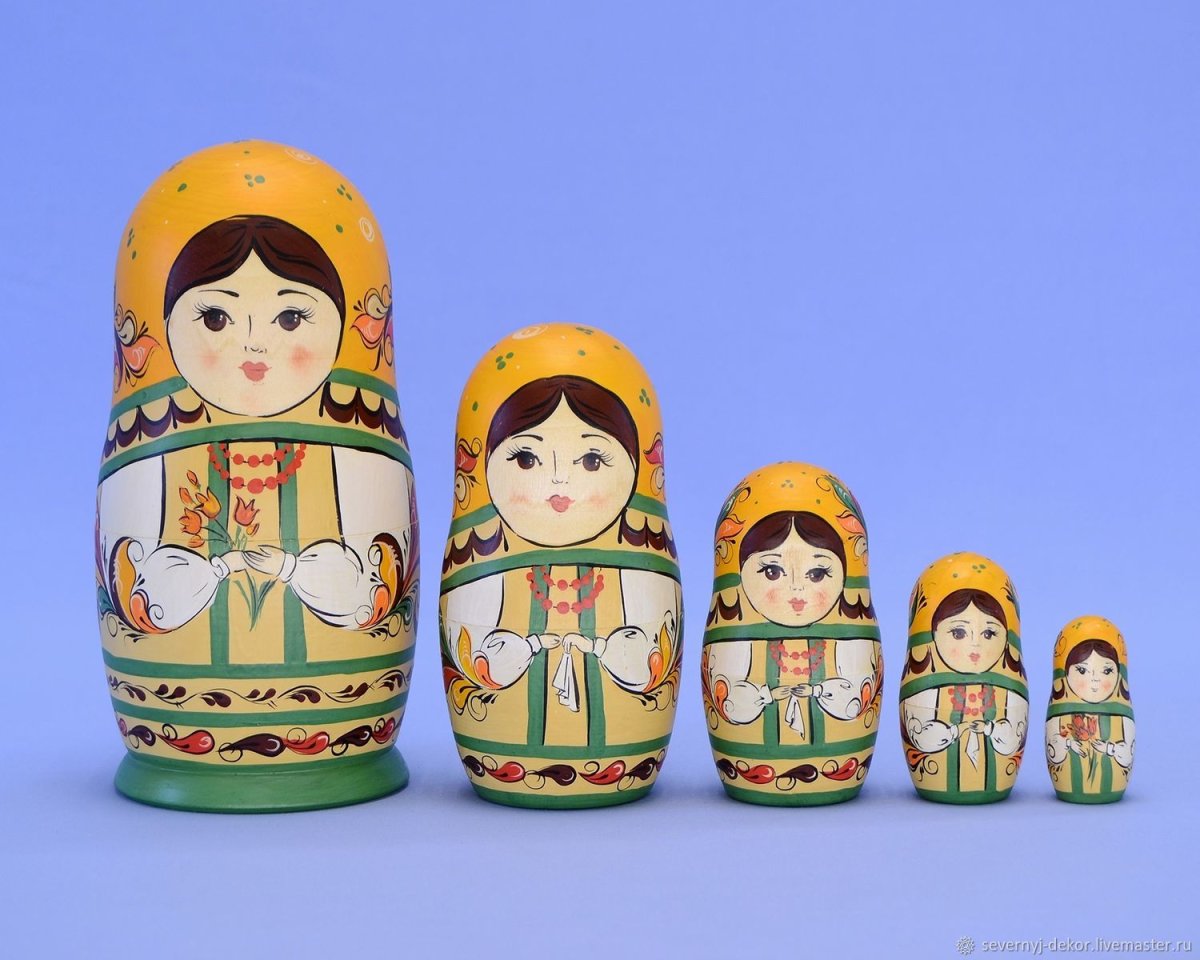 Мила Чмелева матрешки