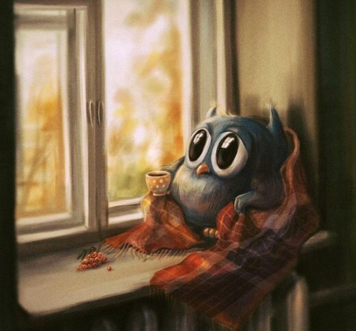 Печальное утро