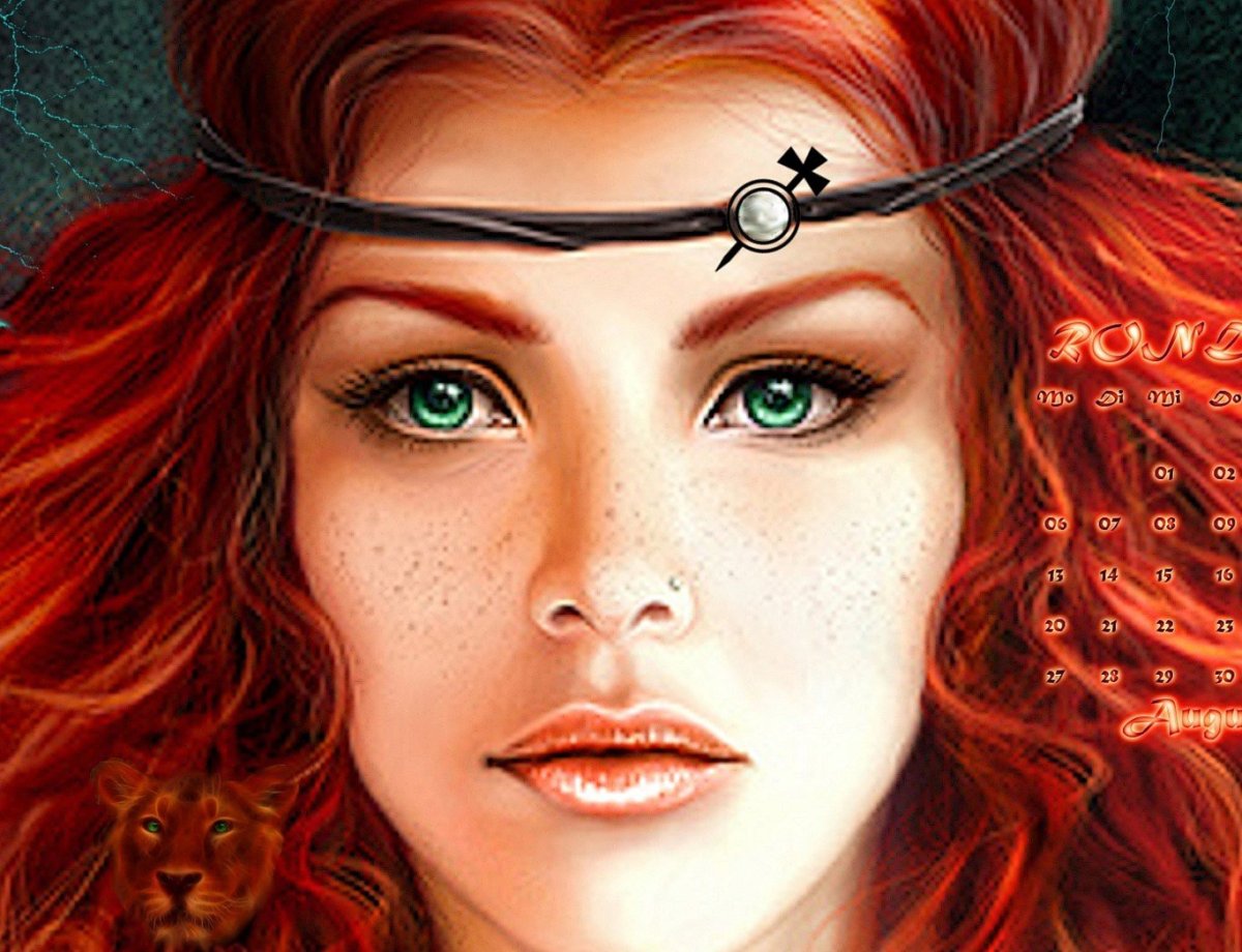 Ведьма с зелеными волосами