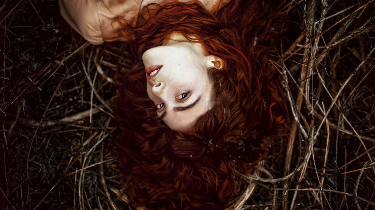 Рыжая ведьма арт
