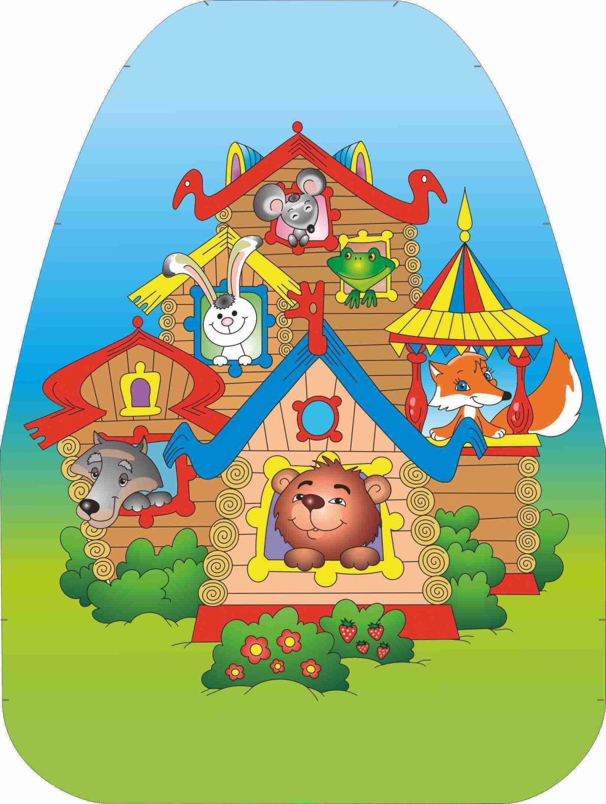 Кукольный настольный театр Теремок