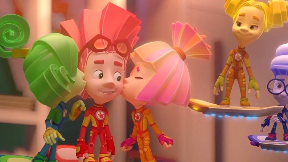 Фиксики Файер и Симка