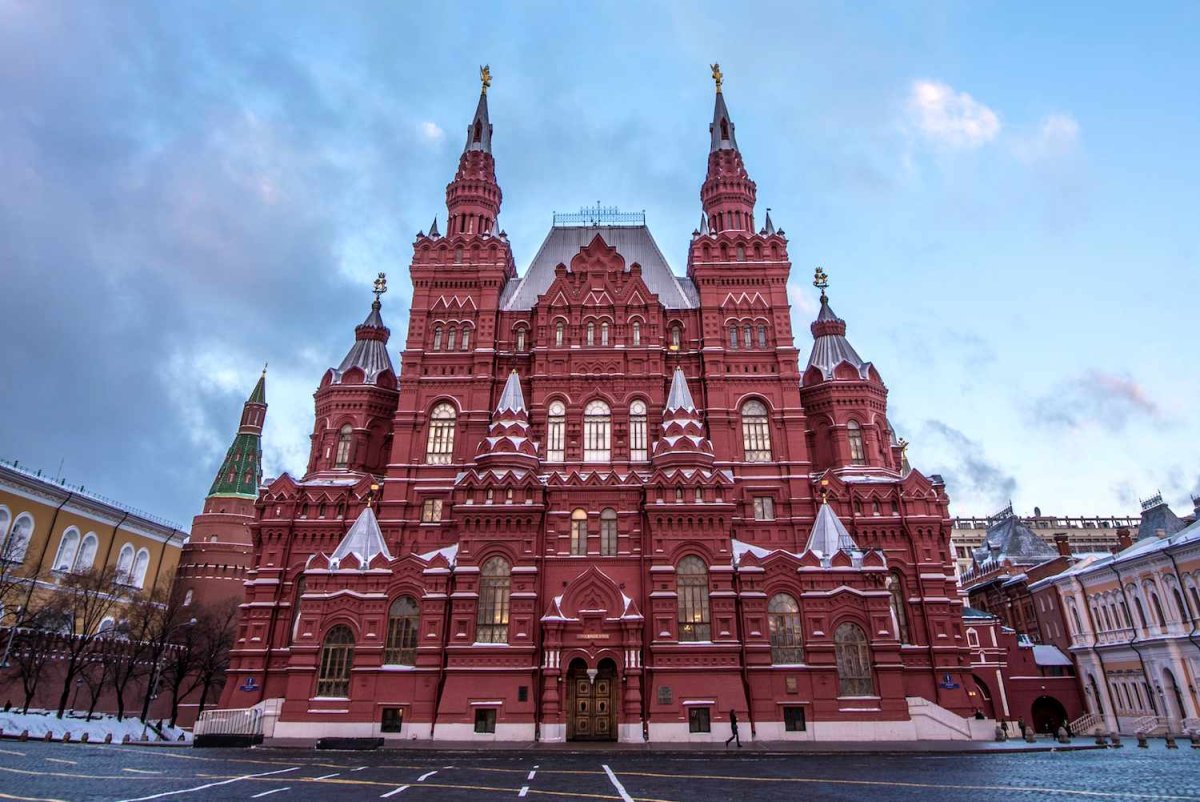 Архитектор в.о. Шервуд. Здание исторического музея, Москва. 1875—1881