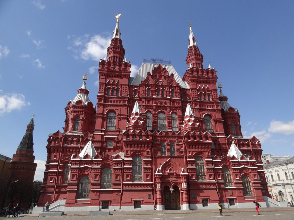 Государственный исторический музей в Москве в 1999 году