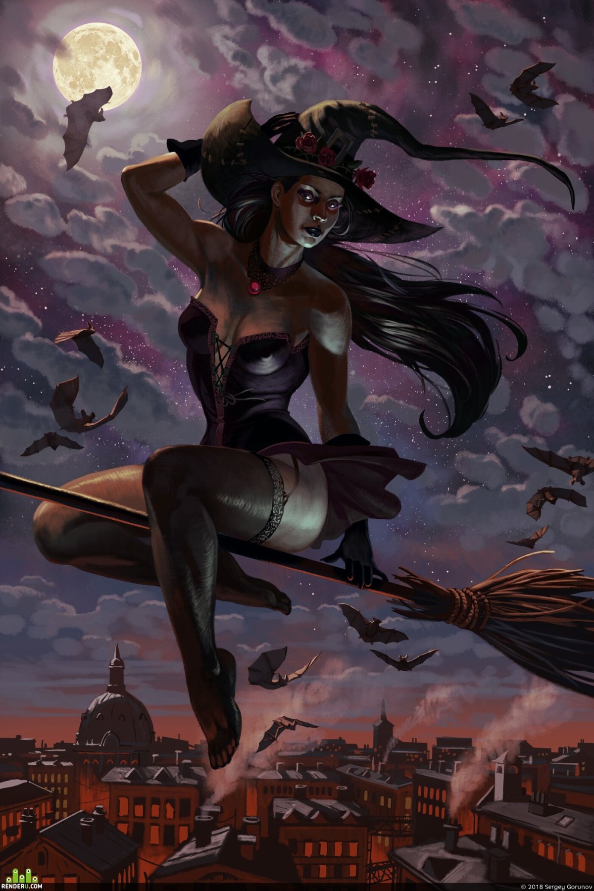 Ведьма Джилл арт