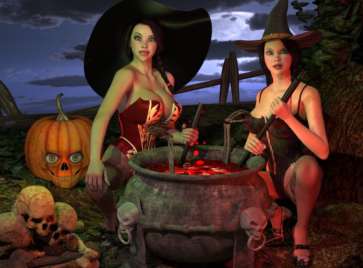 Ведьмы в бане