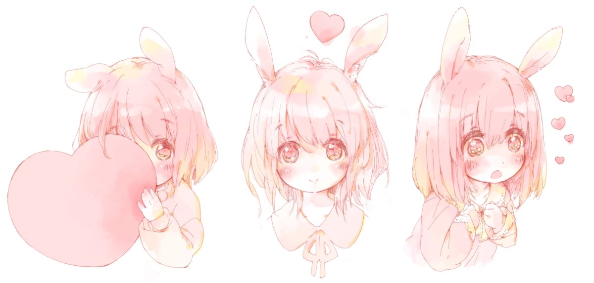 Аниме кролик плачет