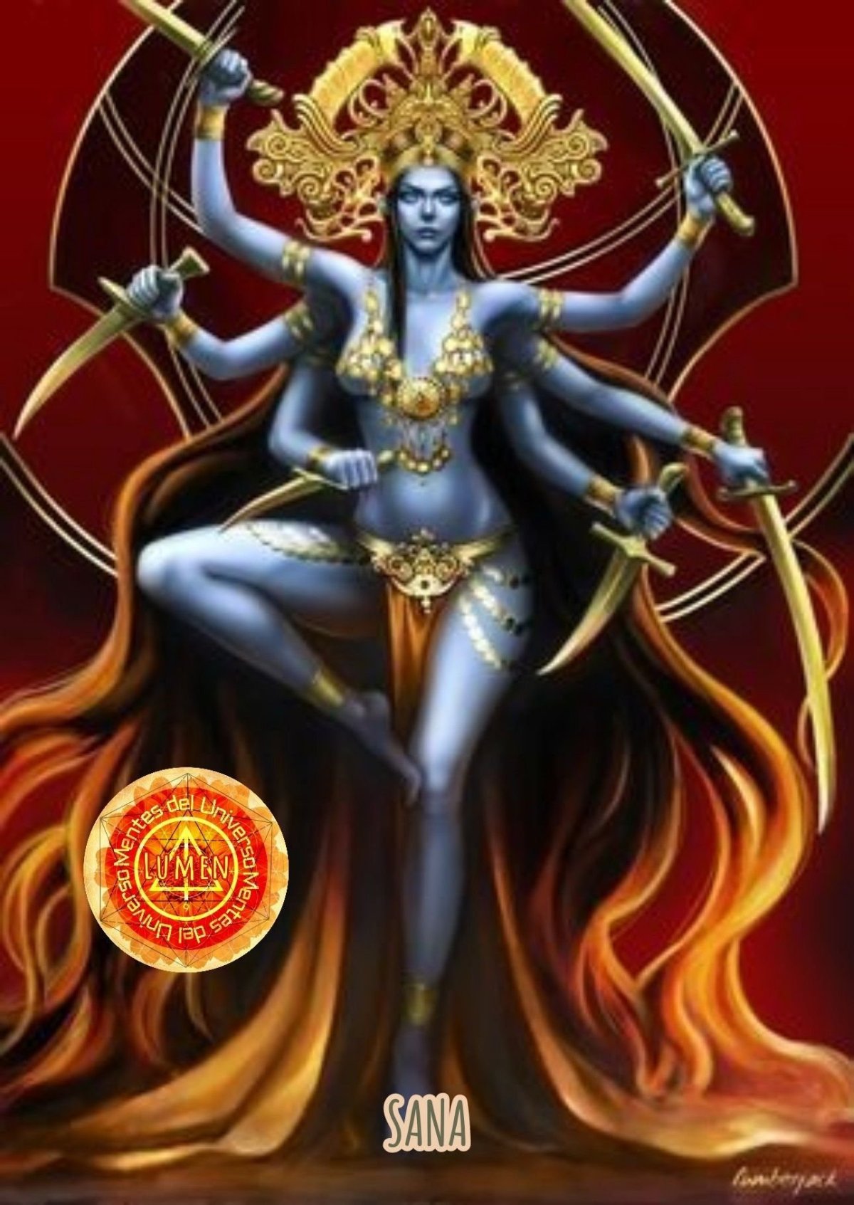 Индийская богиня Кали