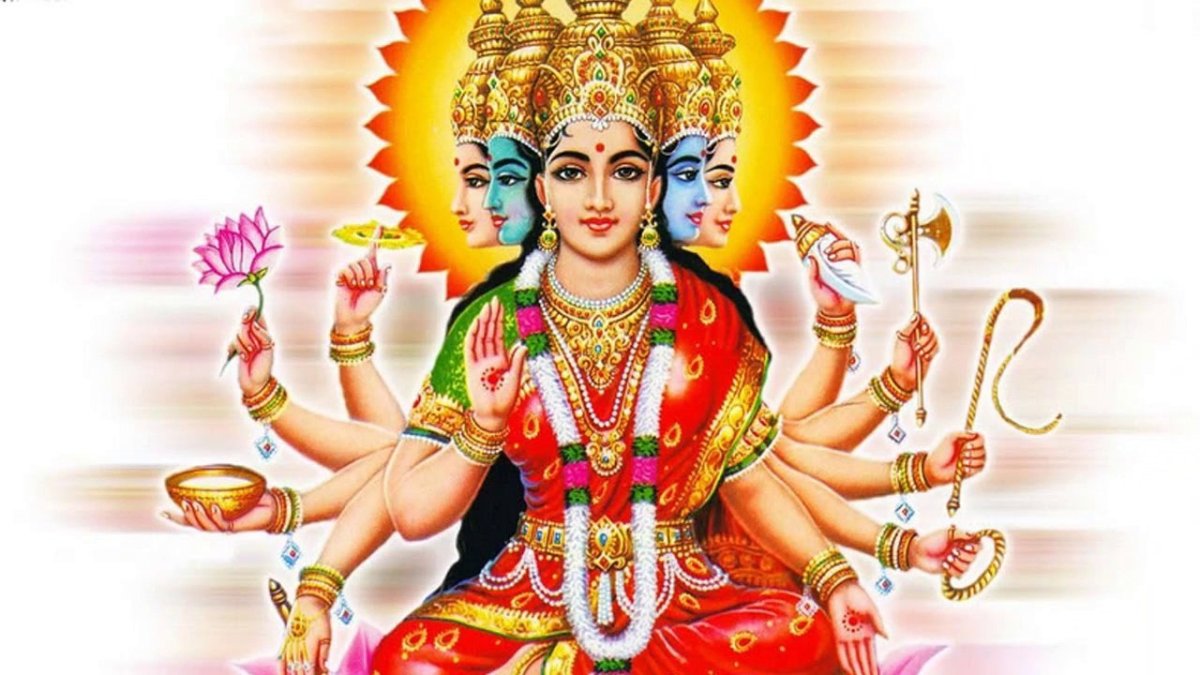 Многорукая богиня Лакшми