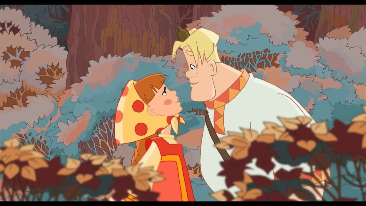 Мультфильм Алеша Попович и Любава