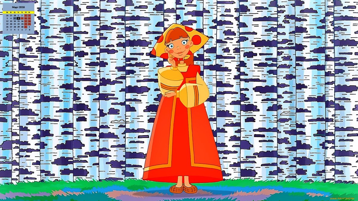 Любава из мультика Алеша Попович