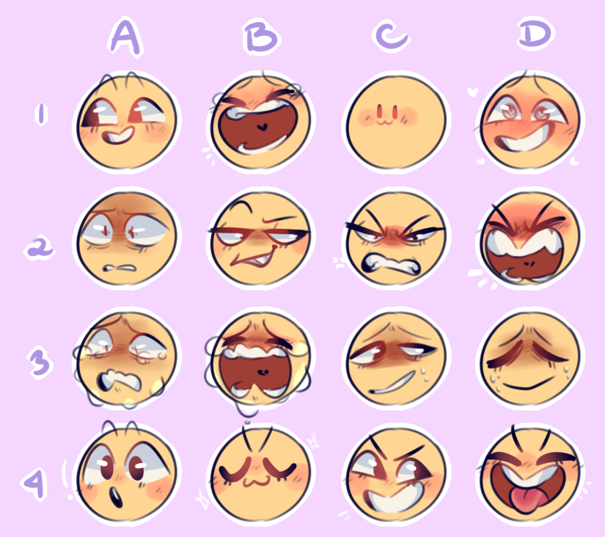 Эмоции для рисования