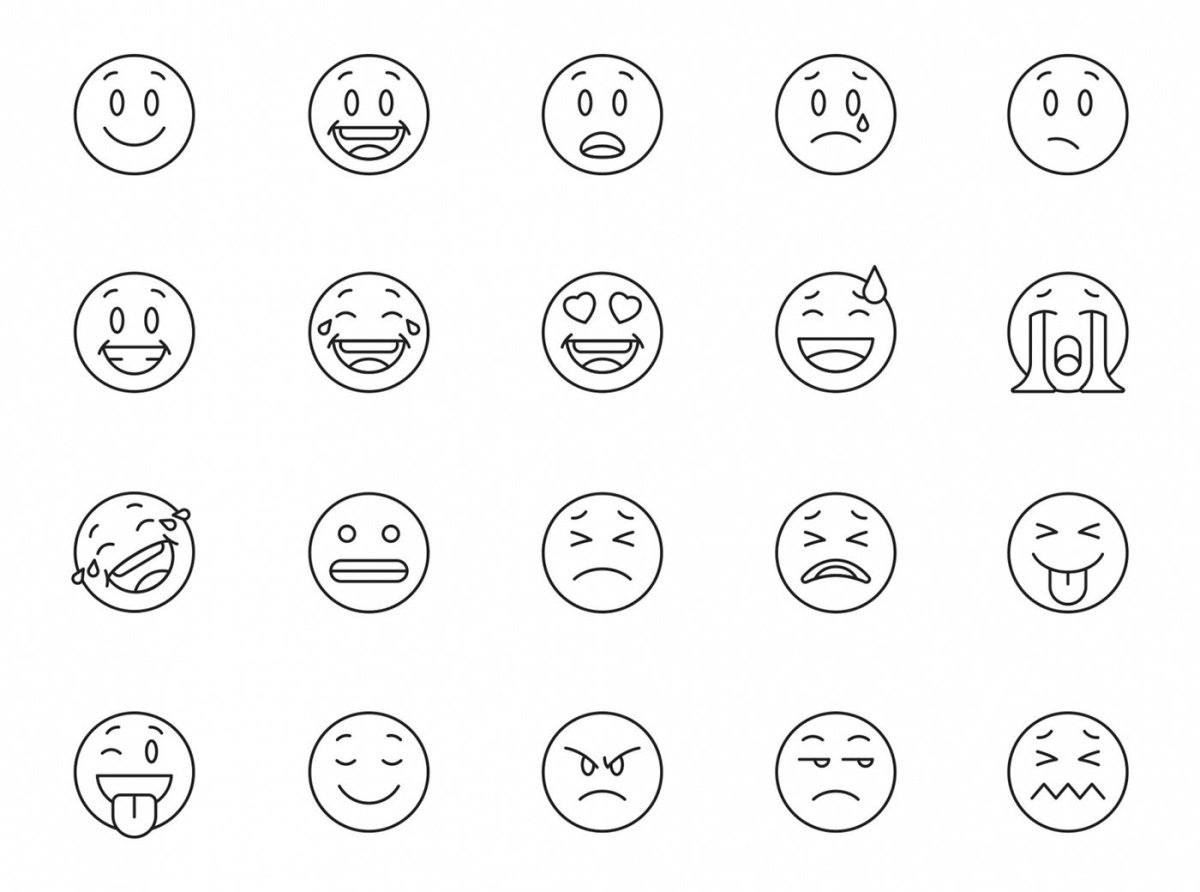 Эмоции для рисования
