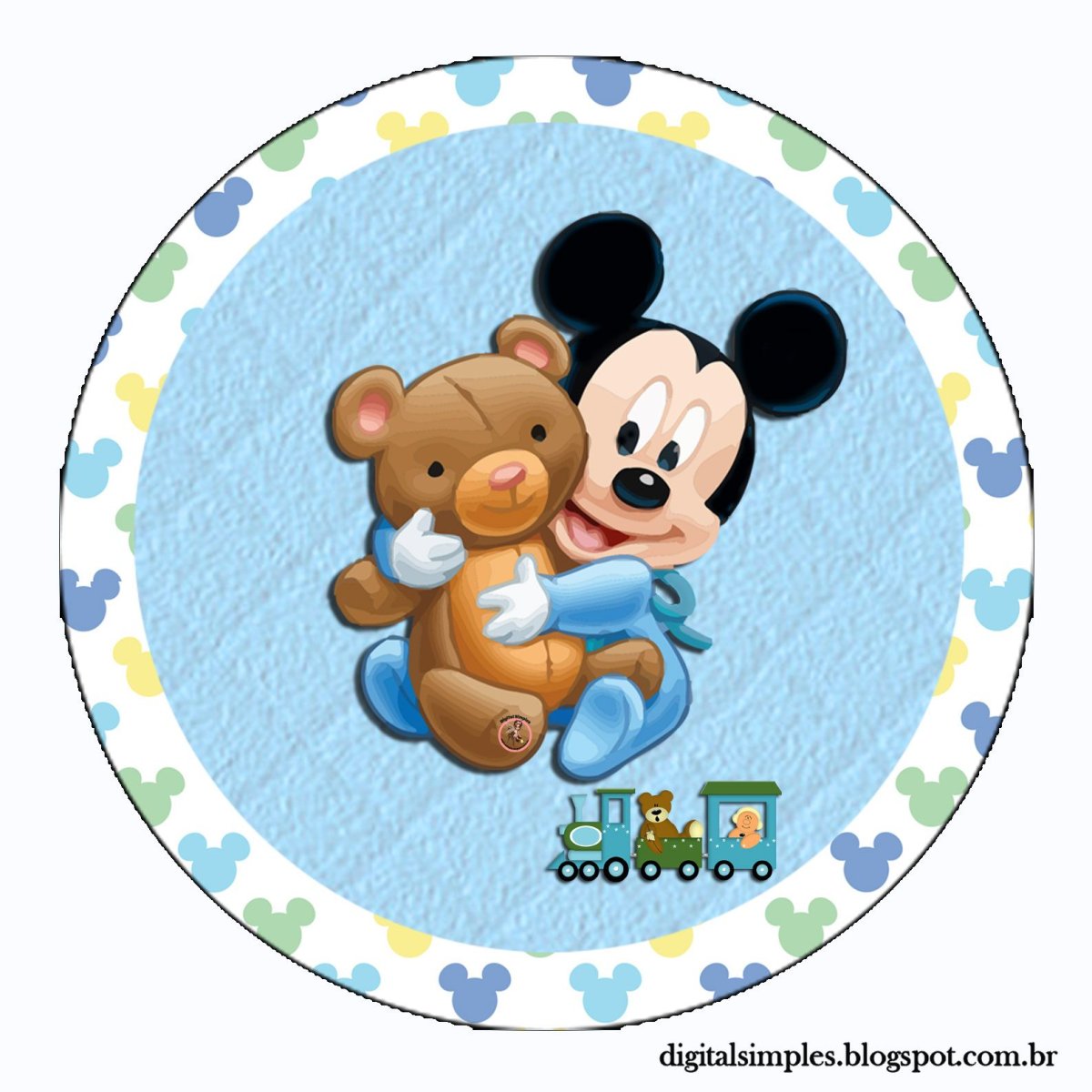 Тарелки "малыш Микки"