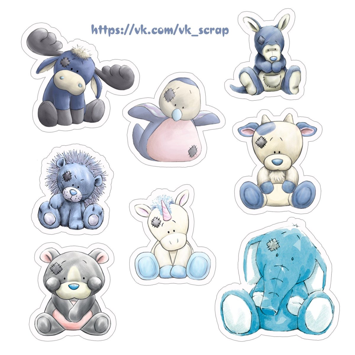 Цифра 5 в стиле Щенячий патруль