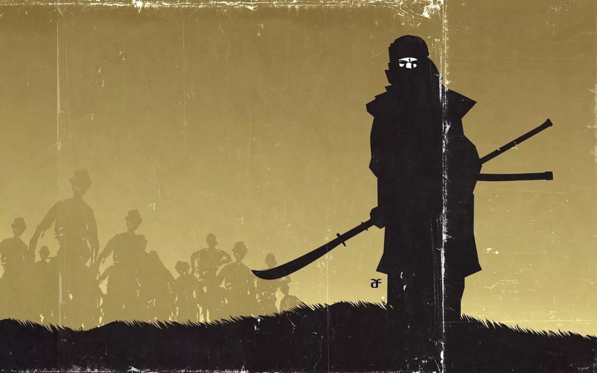 Одинокий Самурай арт