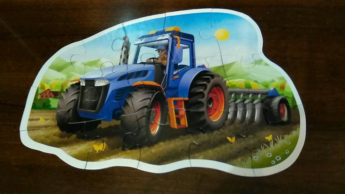 Пазл Larsen us36 самосвал