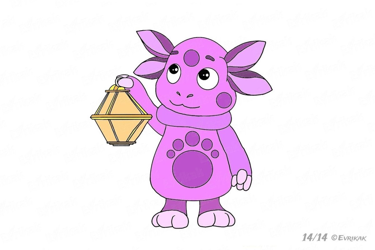 Лунтик фон для презентации