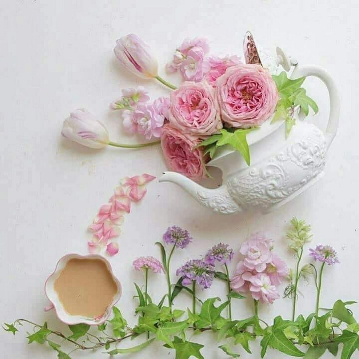 Стильные открытки с добрым утром