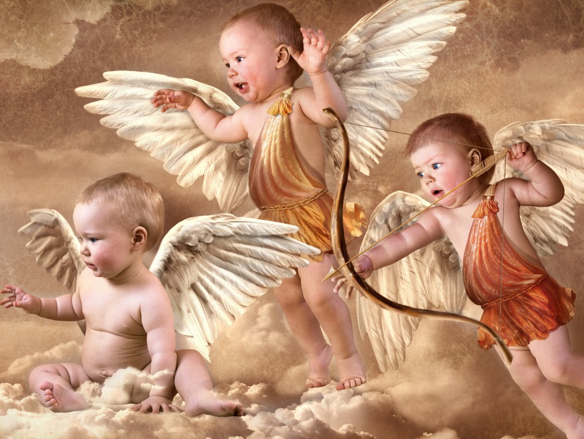 Ангелочки клипарт