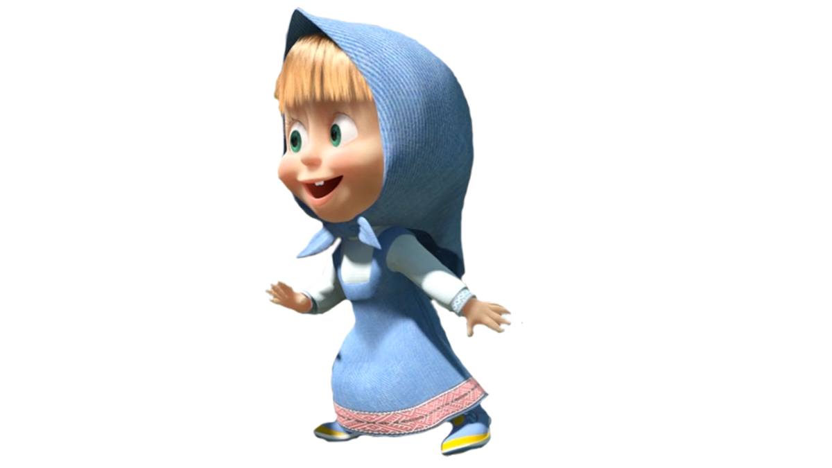 Маша и медведь картинки на белом фоне