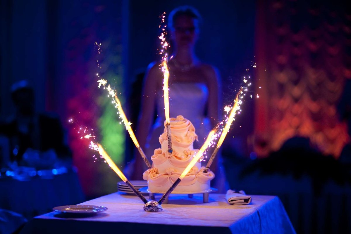 Разноцветные свечи