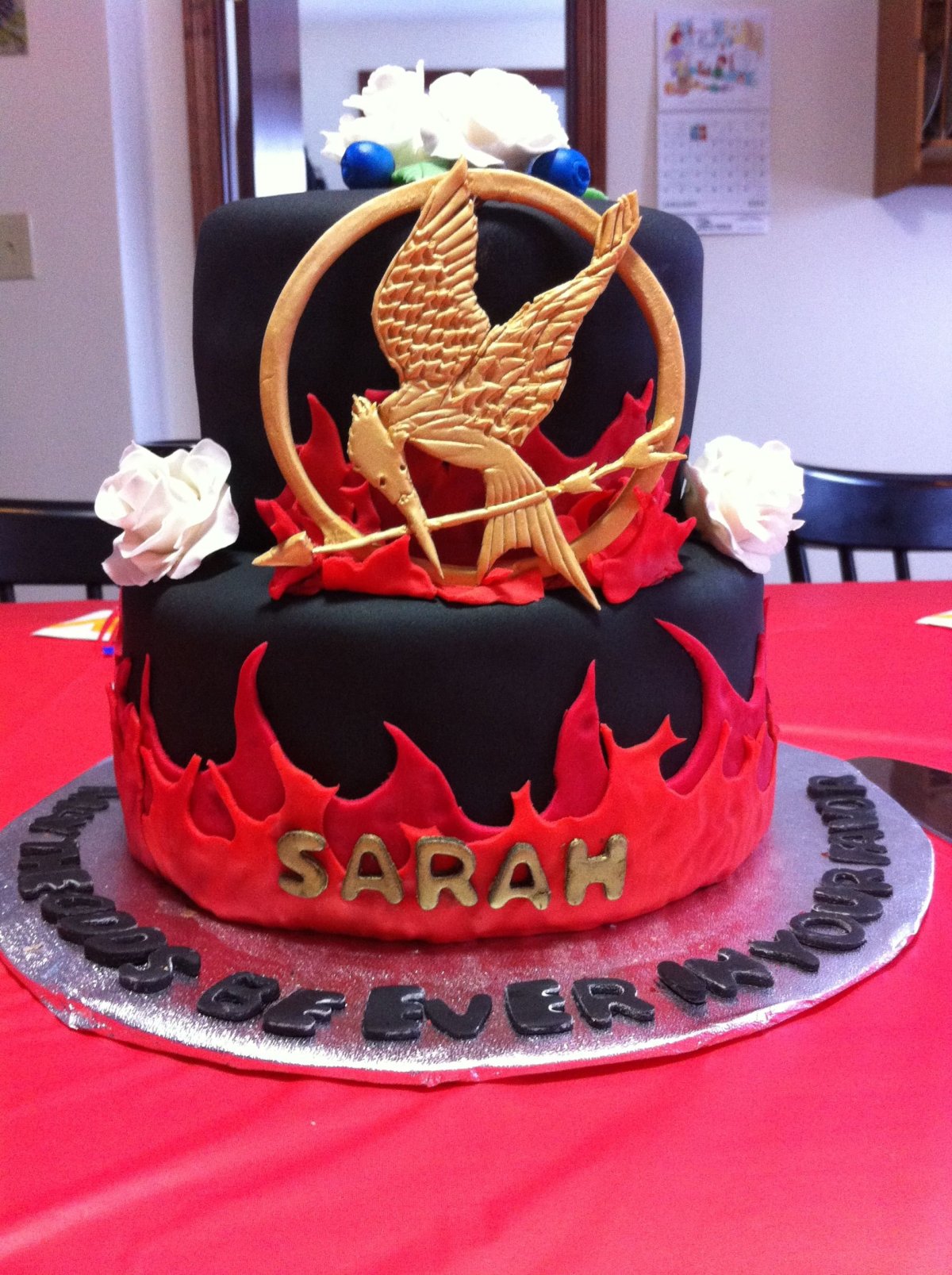 Огненный торт