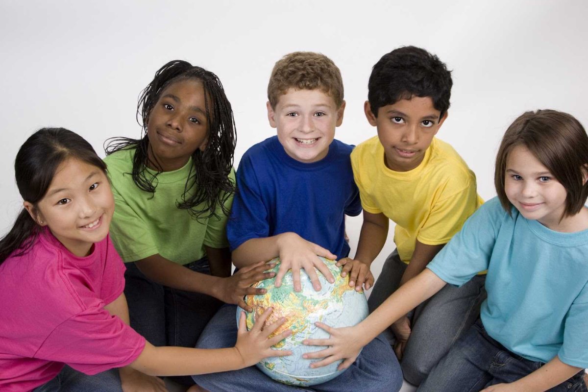 Дети разных рас
