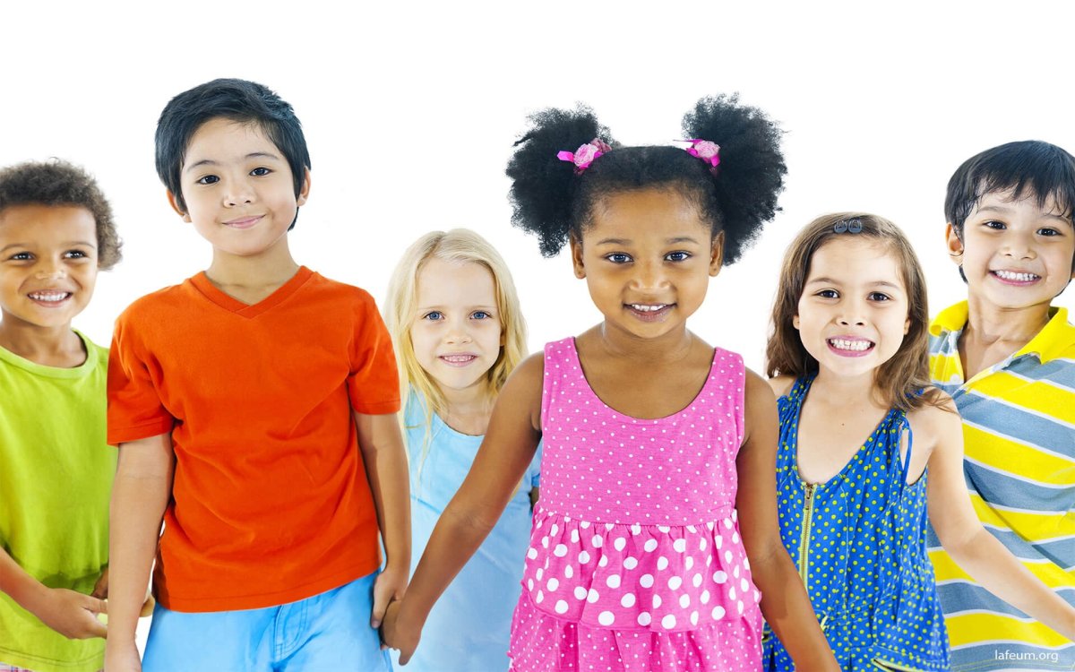 Дети разных национальностей