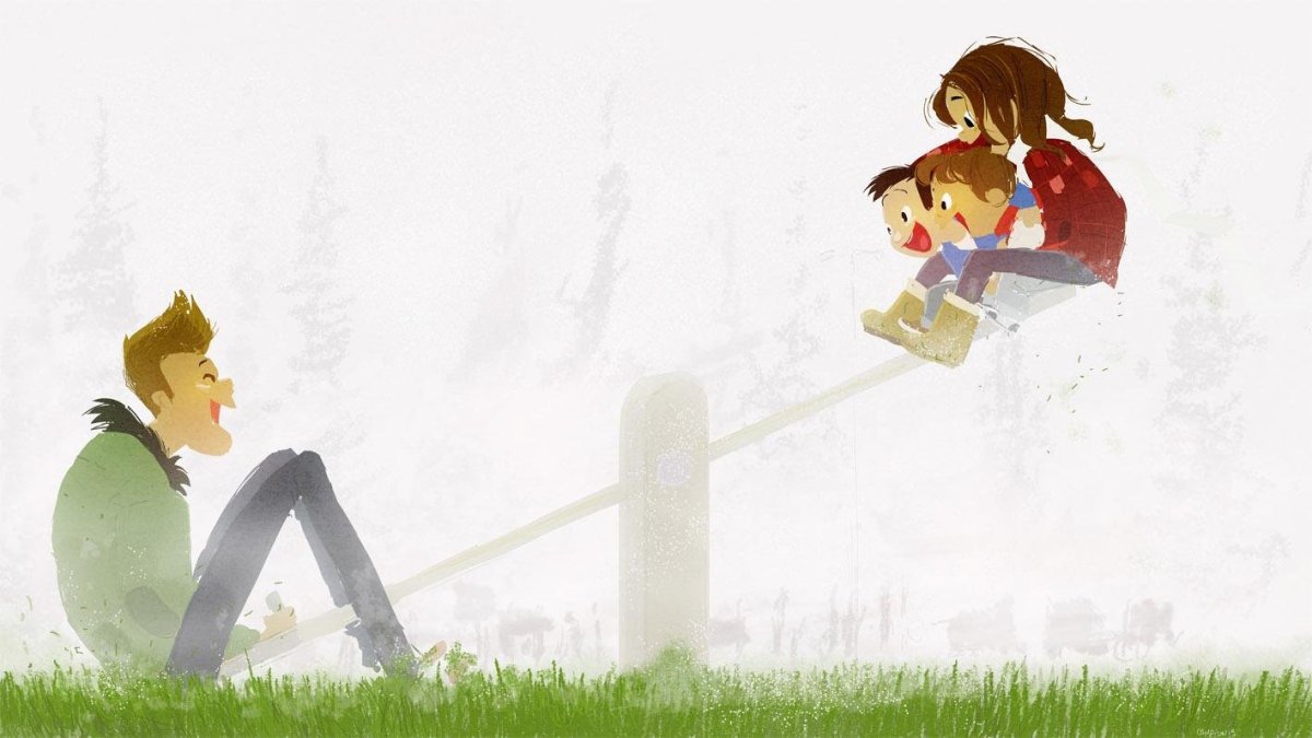 Моменты счастья рисунок