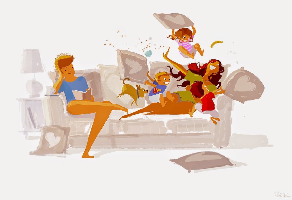 Художник Pascal Campion семья