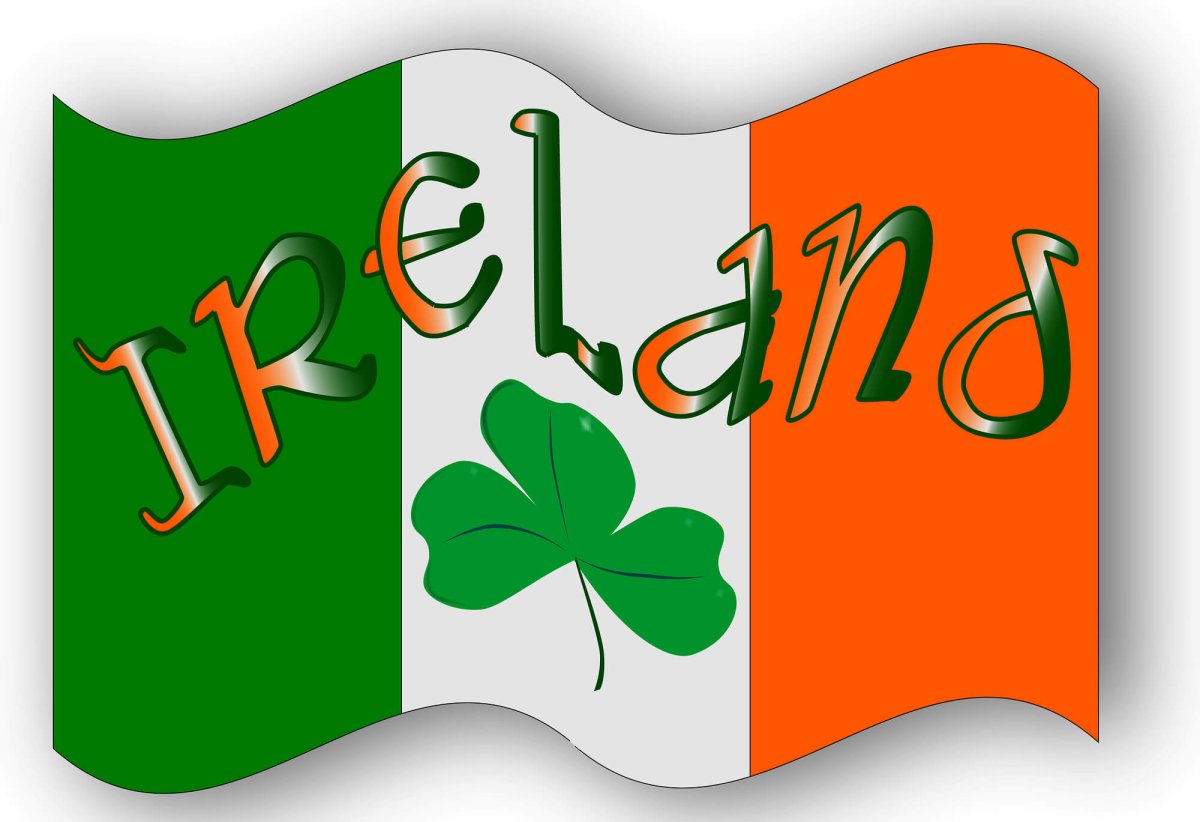 Ireland надпись