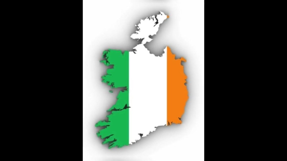 Ирландия очертания