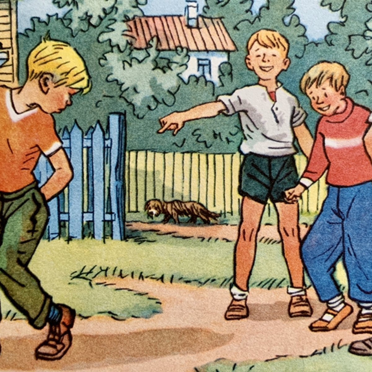 Сюжетная картина на рыбалке