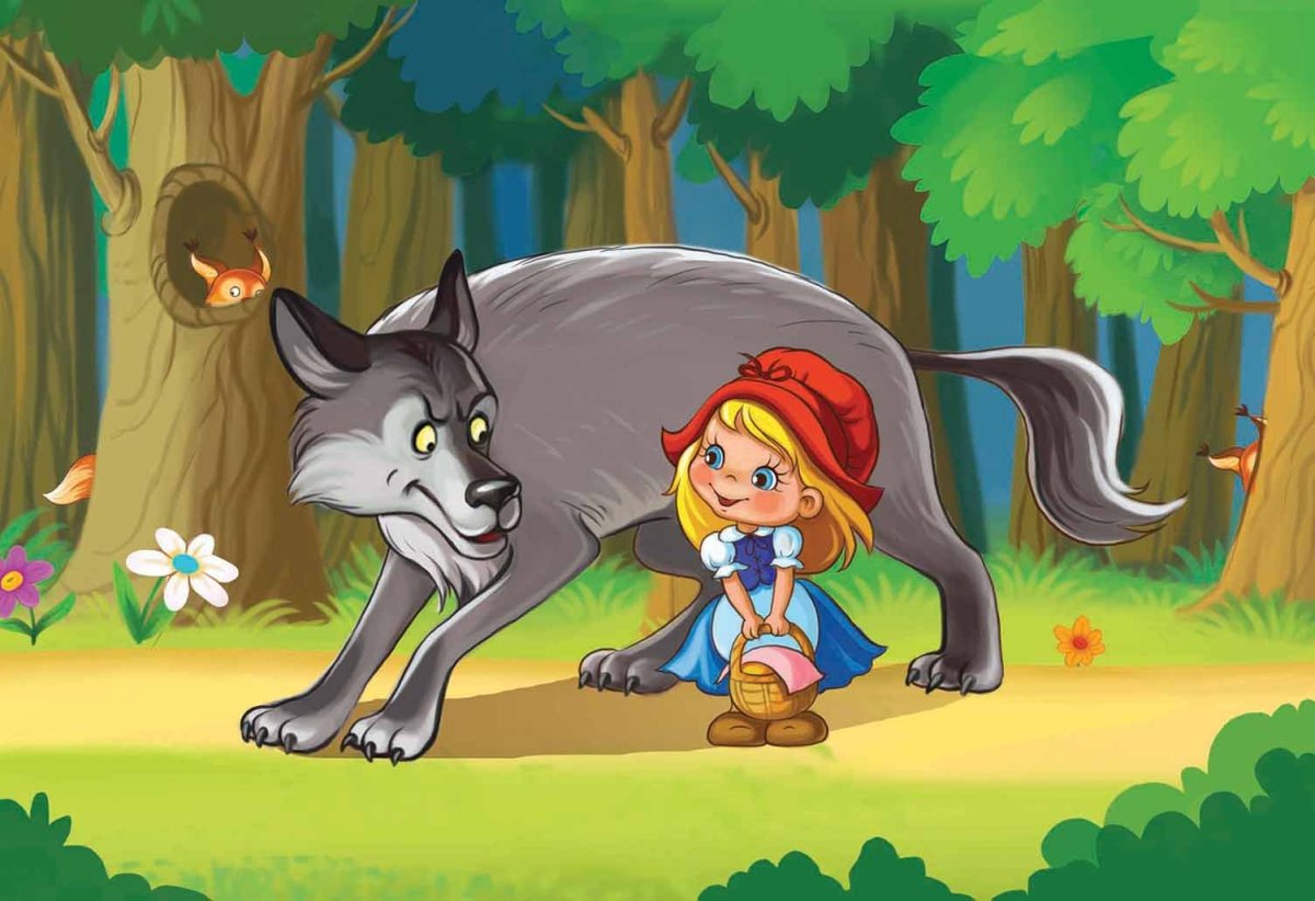 Петя и краснаяшаочка мультфильм