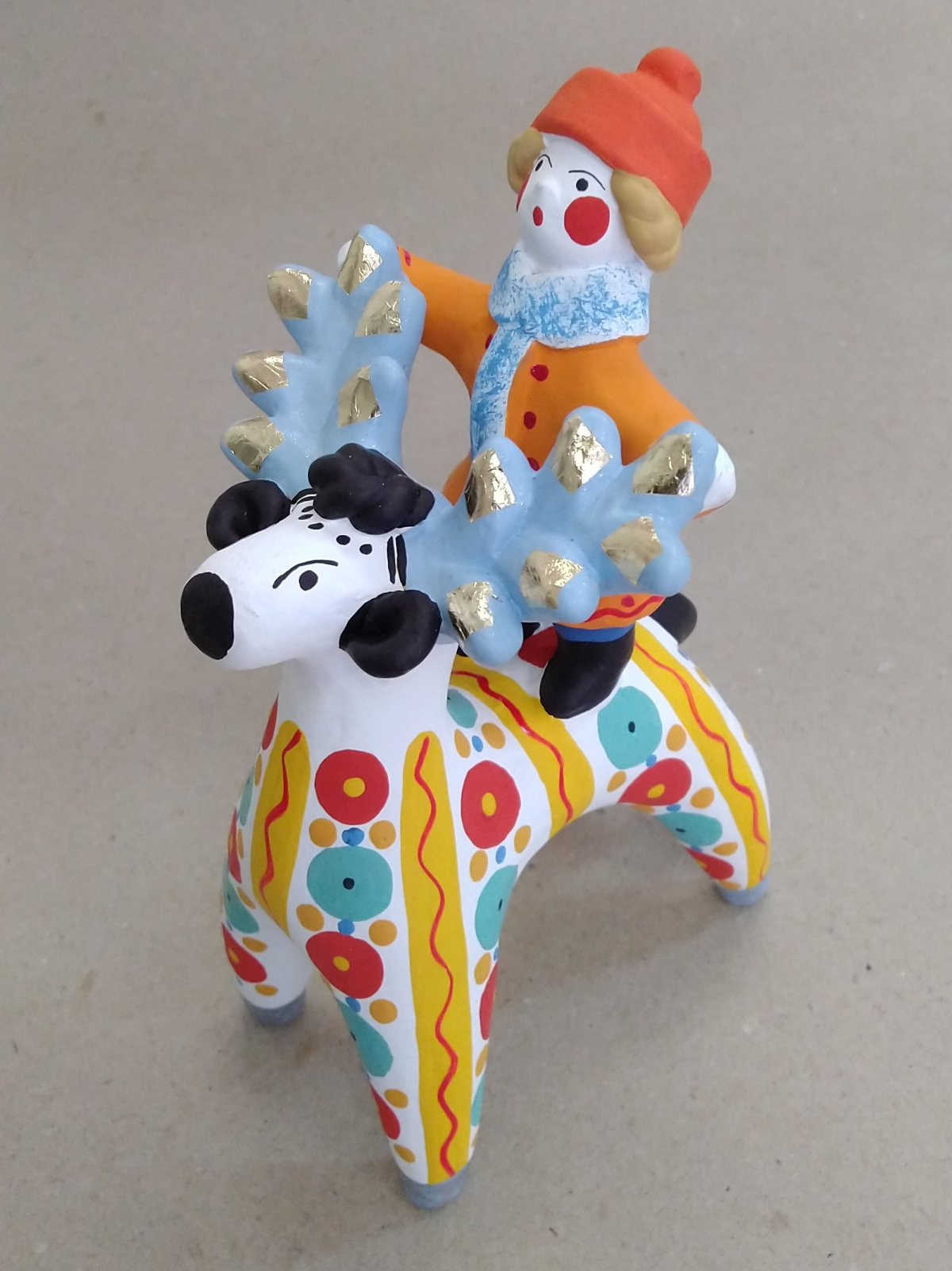 Олешек Дымковская игрушка