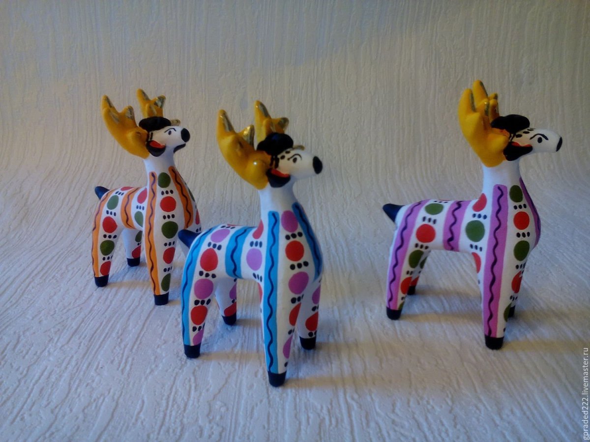 Дымковская лошадка лошадка