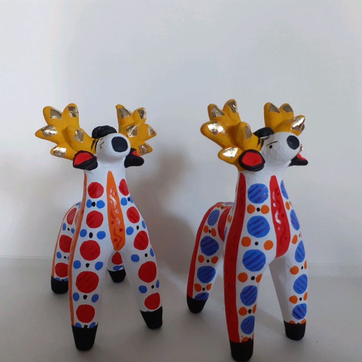 Контур дымковской игрушки Олешек