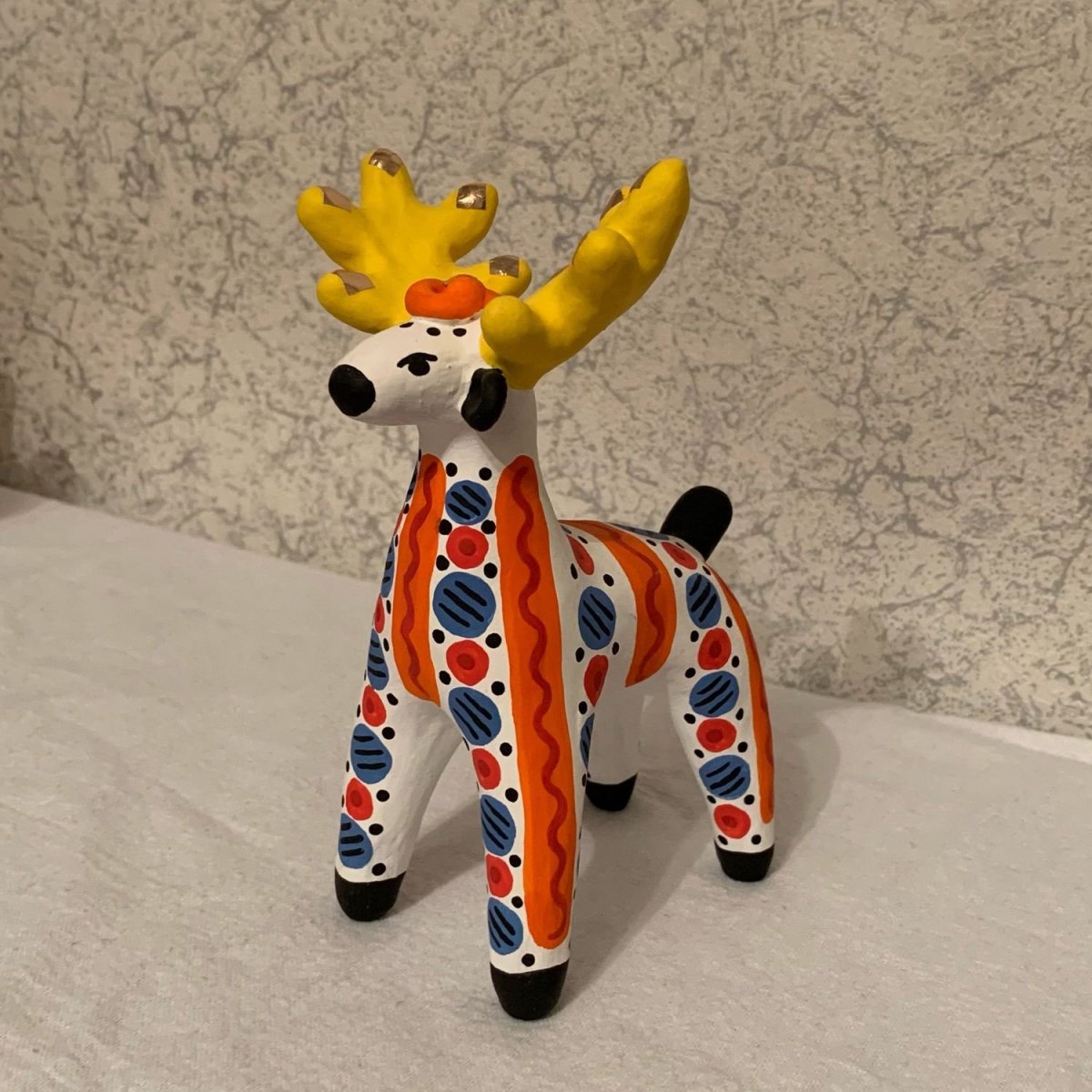 Дымкоская игрушка Олежек