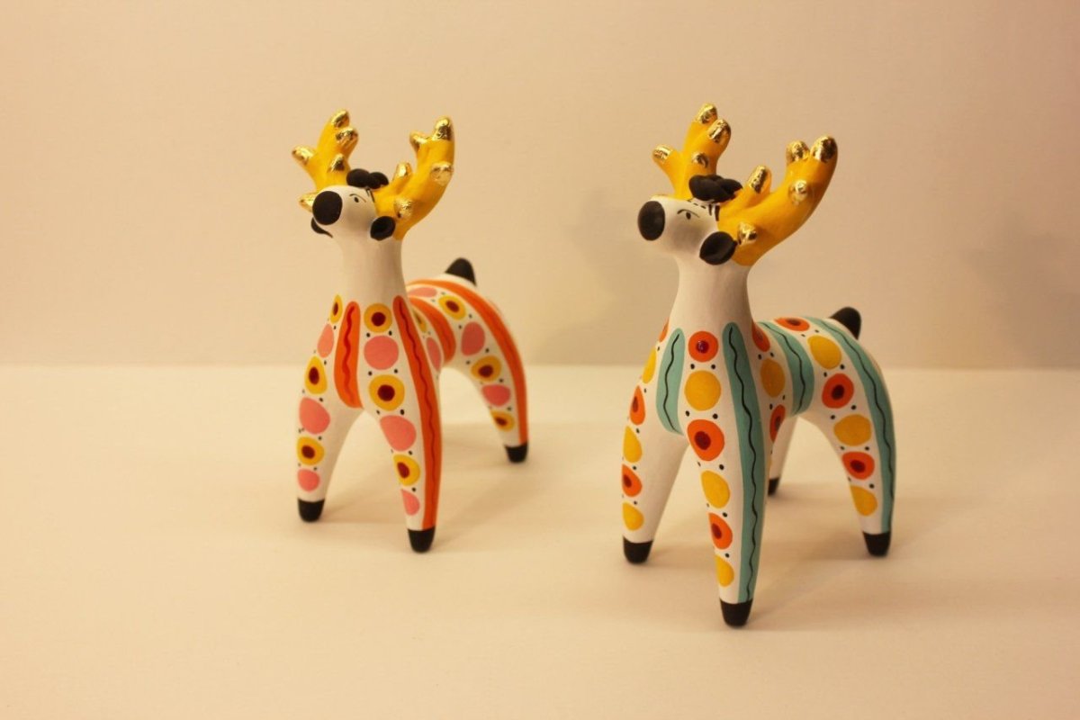 Олешек Дымковская игрушка