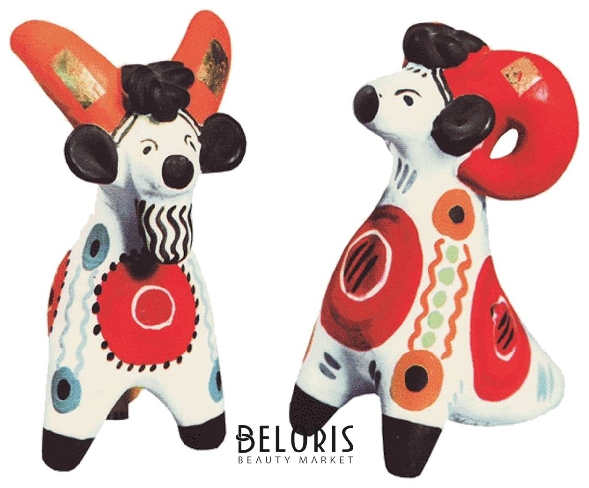 Дымковские глиняные свистульки Вятка