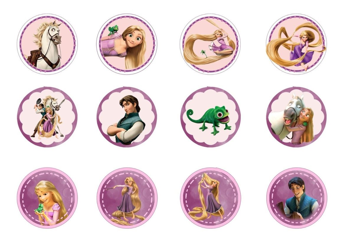 Распечатки Барби с днем рождения