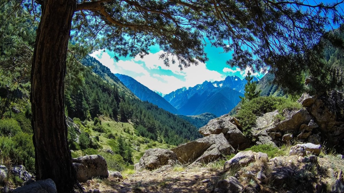 Горы Домбай