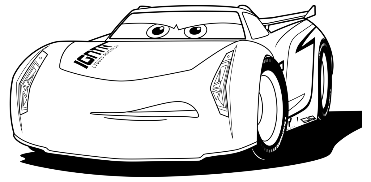 Раскраска машинки