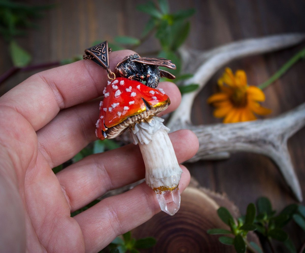 Грибы Аманита Мускария