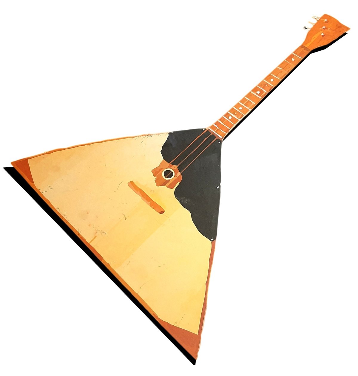 Русский музыкальный инструмент балалайка